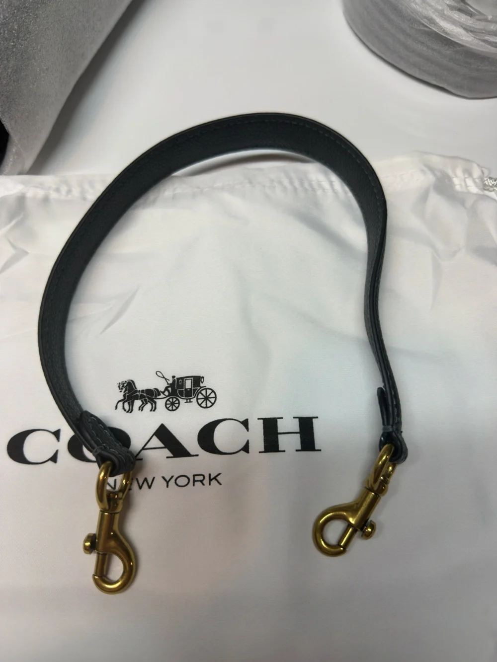 Coach Tabby 26 Black Pebbled Leather Shoulder Bag